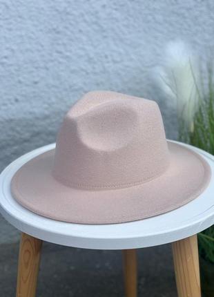 Шляпа женская фетровая