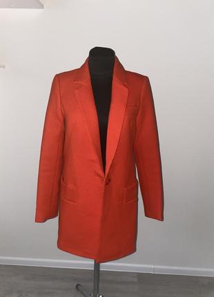 Пиджак красный2 фото