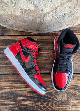 Кросівки air jordan 1 mid familia day of the dead 2021 release date 1 high og “patent bred”