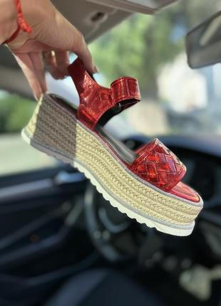 Босоніжки літо / босоножки 🍓 сандалі платформа3 фото