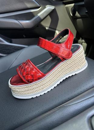 Босоніжки літо / босоножки 🍓 сандалі платформа4 фото