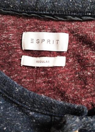 Чоловічий лонгслів esprit футболка до довгого рукава2 фото