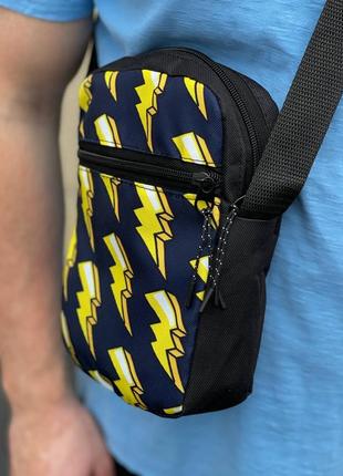 Мессенджер, борсетка, спортивная мужская сумка, кроссбоди через плечо, бананка3 фото
