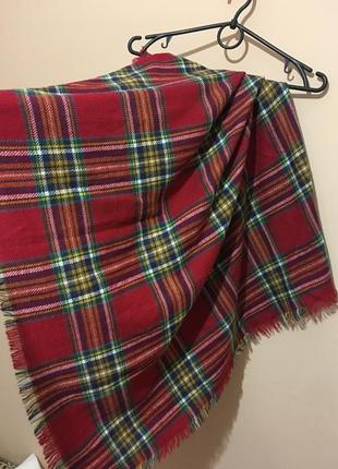 Шарф zara tartan plaid scarf6 фото