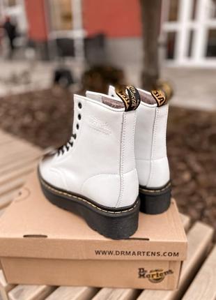 Шикарные ботинки dr martens jadon (зима)4 фото