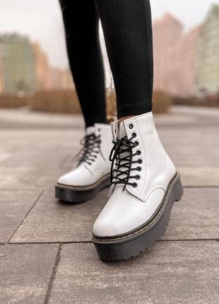 Шикарные ботинки dr martens jadon (зима)7 фото