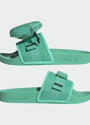 Шлепанцы с карманом/кошелек adidas originals pouchylette adilette zip-pouch оригинал6 фото