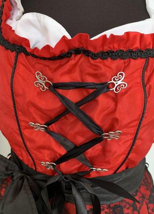 Дирндль баварский альпийский костюм октоберфест5 фото