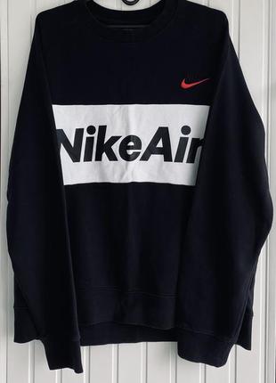 Nike air nsw fleece світшот чоловічий реглан оригінал.2 фото