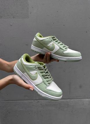 nike Dawn sb dunk жіночі кросівки салатові зелені найк весна літо осінь зелёные салатовые крутые кроссовки демисезонные