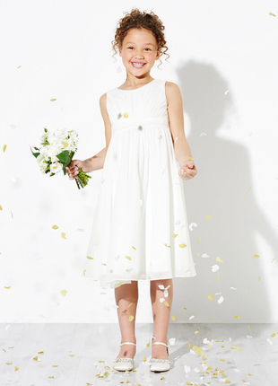 Шикарное белоснежное платье john lewis 3 года