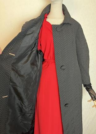 Винтаж, фактурное пальто,эксклюзив от кутюр,couture,hedi buner,gossau.7 фото