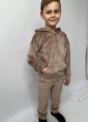 Детский велюровый костюм кенгуру1 фото