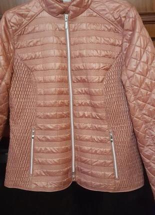 Курточка демисезонная осенняя 48 размер украинский куртка демисезонная весна осень стёганая