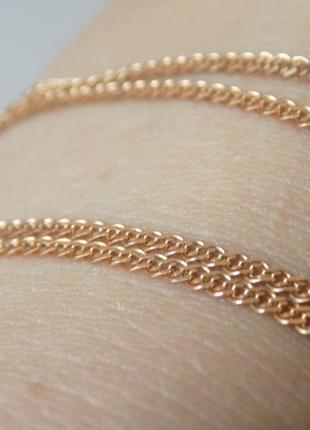 Цепочка золото 585 плетение нонна новая длина 41.5 cm распродана золотой век