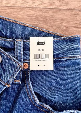 Джинсы levis 501 original cropped xxs (новые!)7 фото