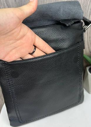 Мужская сумка планшет мессенджер натуральная кожа в стиле кельвин кляйн calvin klein2 фото