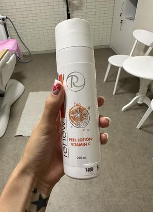 Renew лосьон с витамином с peel lotion vitamin c 250 мл1 фото