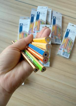 Олівці кольорові staedtler noris5 фото