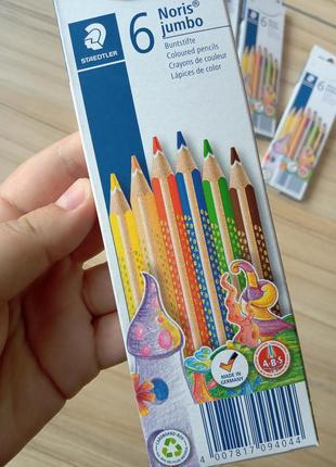 Олівці кольорові staedtler noris3 фото