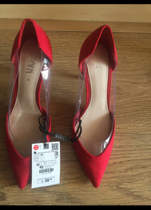 Замшевые туфли с силиконовыми вставками,zara