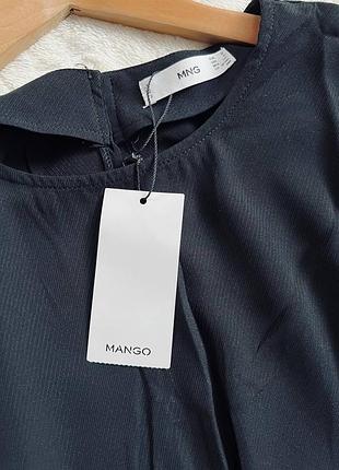 Довга сукня mango з поясом5 фото
