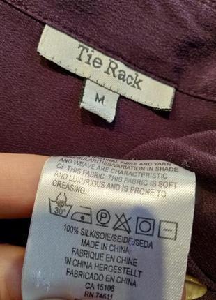 100% шелк, блузка рубашка фиолетово-чернильная из натурального шелка9 фото