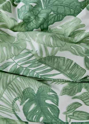 Комплект постільної білизни urban outfitters "palm leaves", розмір single