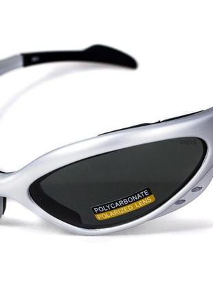 Защитные очки с поляризацией black rhino rhinolidz polarized (gray), серые