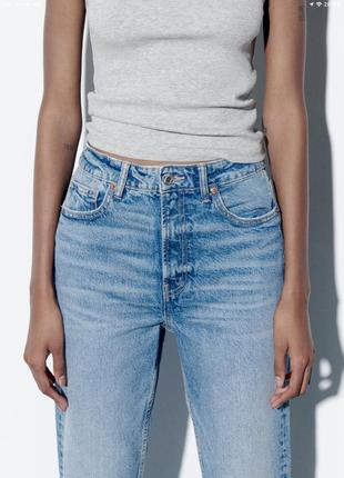 Zara идеальные женские джинсы6 фото