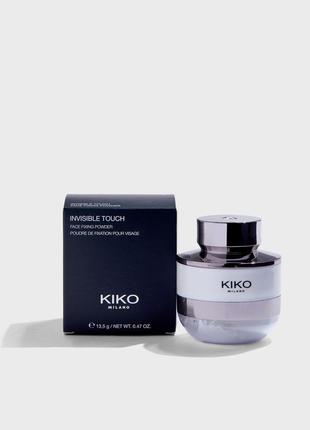 Kiko invisible face tach fixing powder