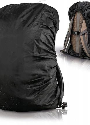 Чохол-дощовик для рюкзака nela-style raincover до 30l чорний