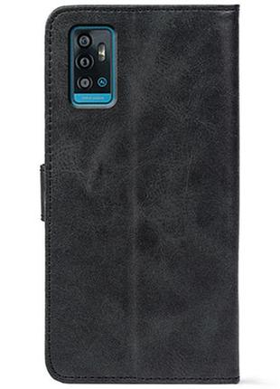 Чохол-книжка crazy horse clasic для zte blade a71 grafit (front)3 фото