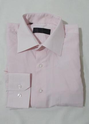 Рубашка нежно-розовая 'paulo conte milano' 48-50р