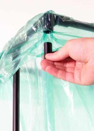 Портативный держатель мусорных пакетов treho 120 - стойка для мусорных мешков,...