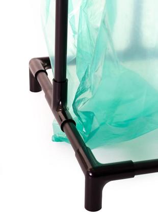 Портативный держатель мусорных пакетов treho 120 - стойка для мусорных мешков,...