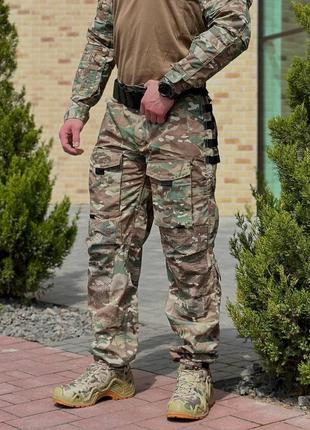 Тактическая форма multicam костюм мультикам лето военная одежда камуфляжная летняя комплект для всу2 фото