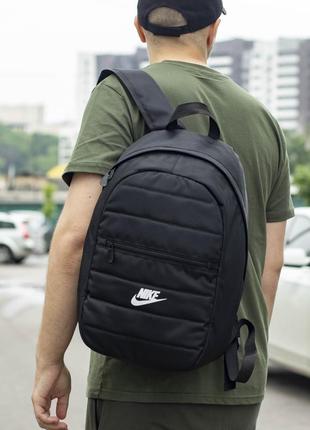 Спортивный мужской рюкзак nike черный тканевой для спорта городской молодежный3 фото