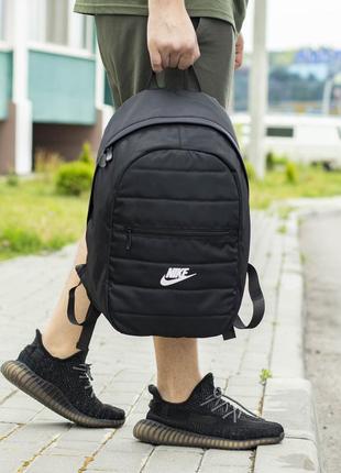 Спортивный мужской рюкзак nike черный тканевой для спорта городской молодежный7 фото