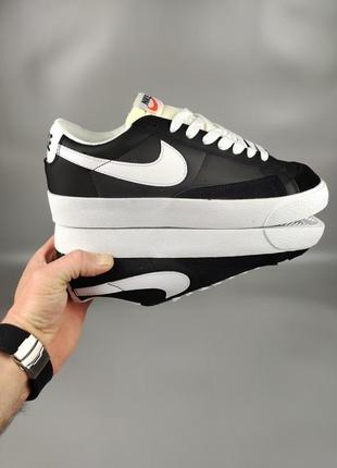 Кроссовки nike blazer low vintage black мужские 41-45