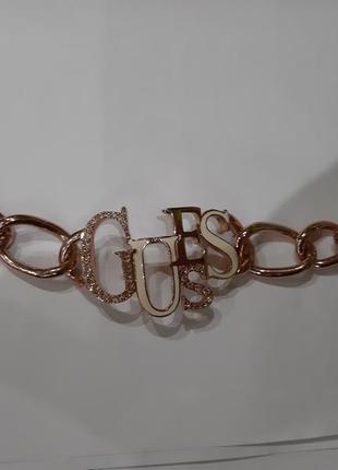 Guess браслет оригинал с циркониями из италии