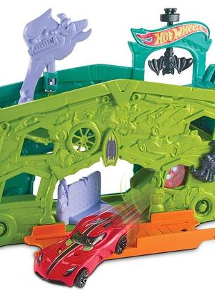 Hot wheels трек dine & dash playset, blaze blast, ghost garage, turbo10 фото