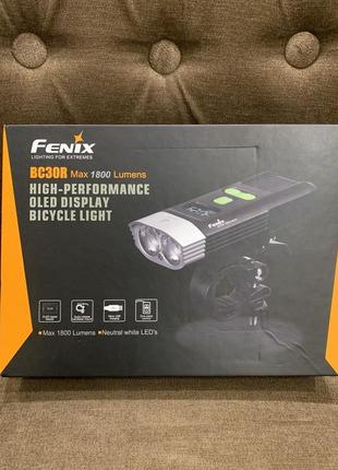 Велофара fenix bc30r велосипедний ліхтар