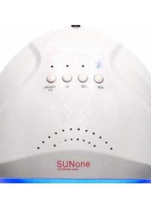 Професійна лампа для нігтів sun one nail lamp fd77-1, сушарка для гель лаку sun nail lamp, уф лампа2 фото