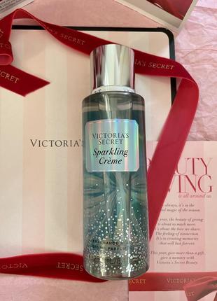 Victoria's secret sparkling crème fragrance mist3 фото