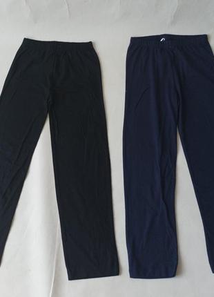 Набор 2 шт. базовые пижамные штаны 7-8 лет primark2 фото