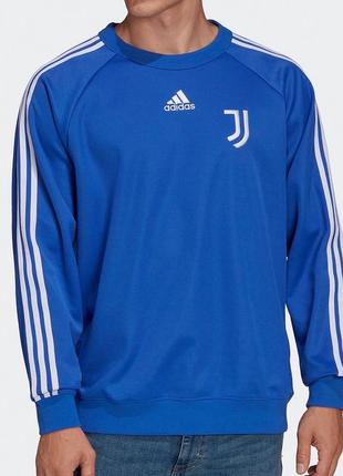Спортивна кофта, світшот, реглан adidas juventus teamgeist crew sweatshirts blue