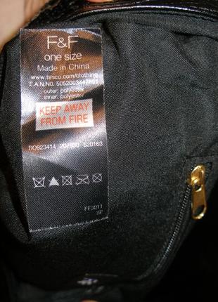#нарядная сумочка - клатч фирмы f&f на золой цепочке6 фото