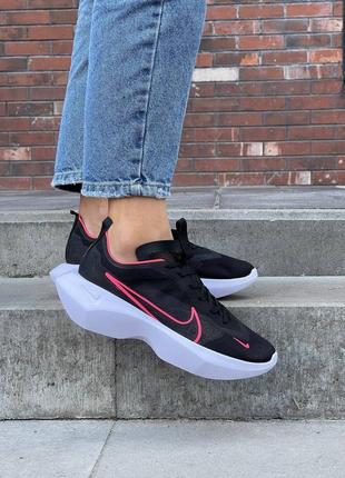 Жіночі кросівки найк nike vista lite black pink3 фото