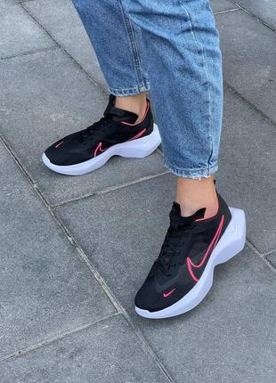 Жіночі кросівки найк nike vista lite black pink8 фото